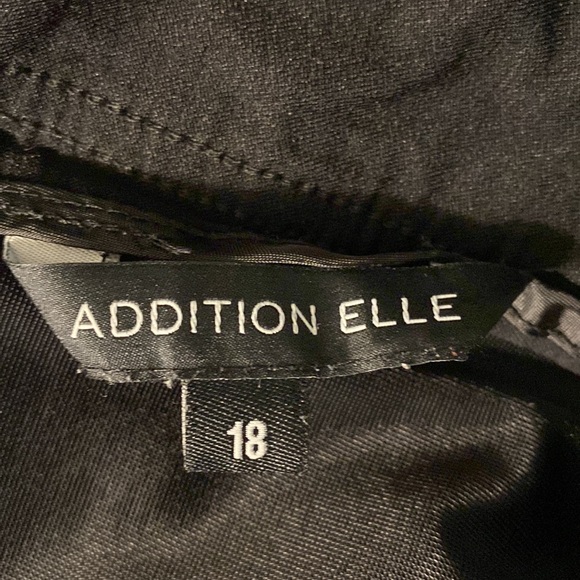 Addition Elle Pull On Black Pencil Skirt - Picture 4 of 4